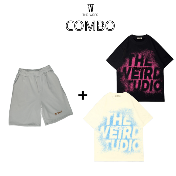 COMBO QUẦN JEANS QDTK032 + ÁO THUN ATK803 THE WEIRD