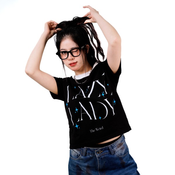 LAZY LADY TEE - ATK837 NO RESTOCK